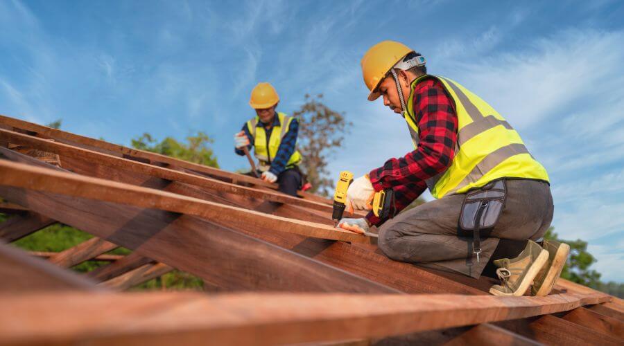 Professional gutter cleaning in North Bend, OH